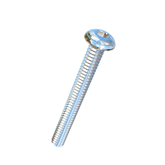 Titanium #10-24 X 1-3/4 UNC Button Head Socket Drive Allied Titanium Machine Screw