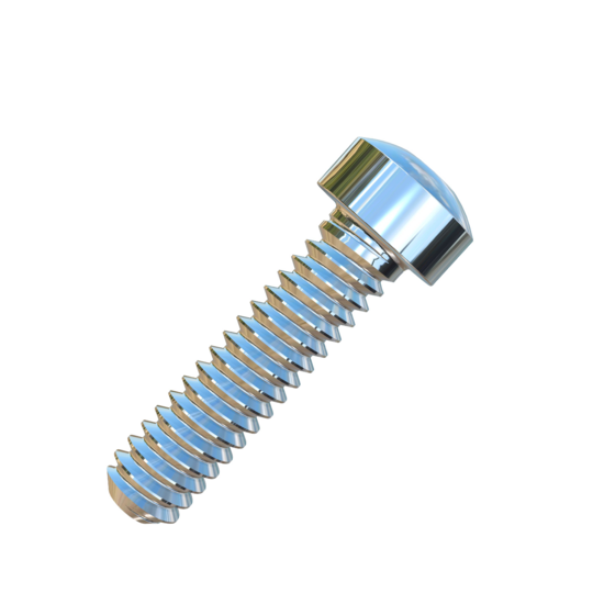 Titanium #10-24 X 3/4 UNC Fillister Head, Socket Drive, Allied Titanium Machine Screw with 3A Threads
