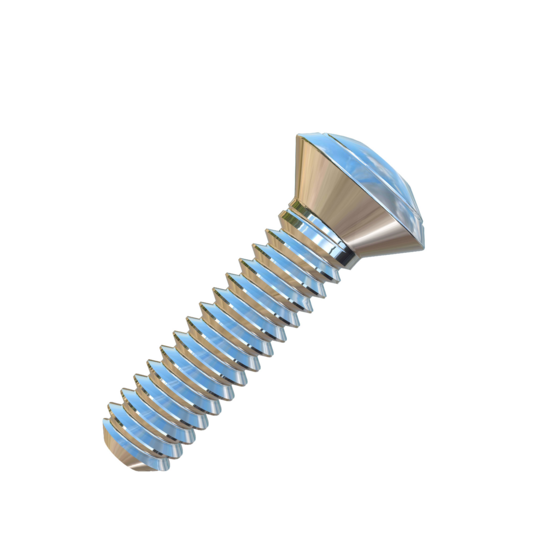 Titanium #10-24 X 3/4 UNC Oval Head Socket Drive Allied Titanium Machine Screw with 3A Threads