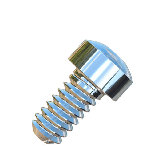 Titanium #10-24 X 3/8 UNC Fillister Head, Socket Drive, Allied Titanium Machine Screw with 3A Threads