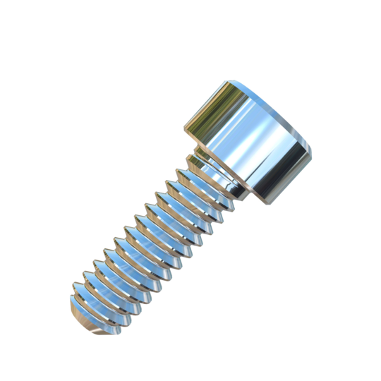 Titanium #10-24 X 9/16 inch UNC Socket Head Allied Titanium Machine Screw with 3A Threads