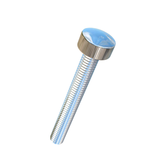 Titanium #10-32 X 1-1/2 UNF Knurled Allied Titanium Thumb Screw