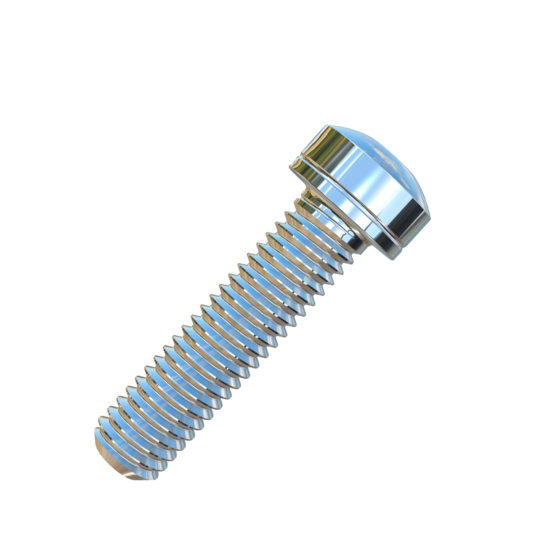 Titanium #10-32 X 3/4 UNF Fillister Head, Socket Drive, Allied Titanium Machine Screw with 3A Threads