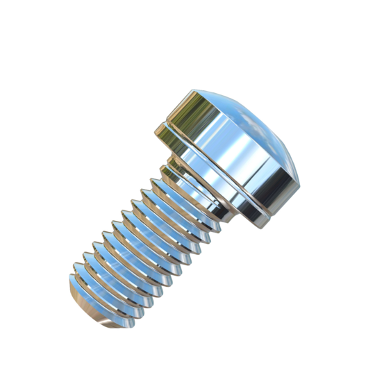 Titanium #10-32 X 3/8 UNF Fillister Head, Socket Drive, Allied Titanium Machine Screw with 3A Threads
