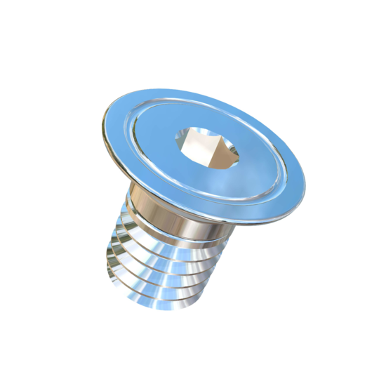 Titanium #10-32 X 5/16 UNF Flat Head Socket Drive, Allied Titanium Machine Screw with 100 degree head angle