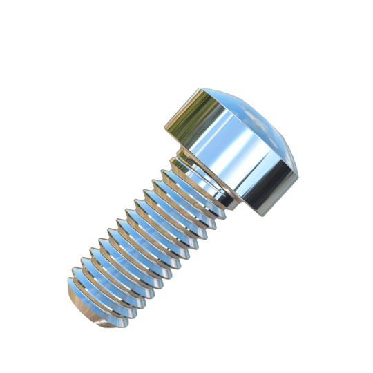 Titanium #12-28 X 1/2 UNF Fillister Head, Socket Drive, Allied Titanium Machine Screw with 3A Threads