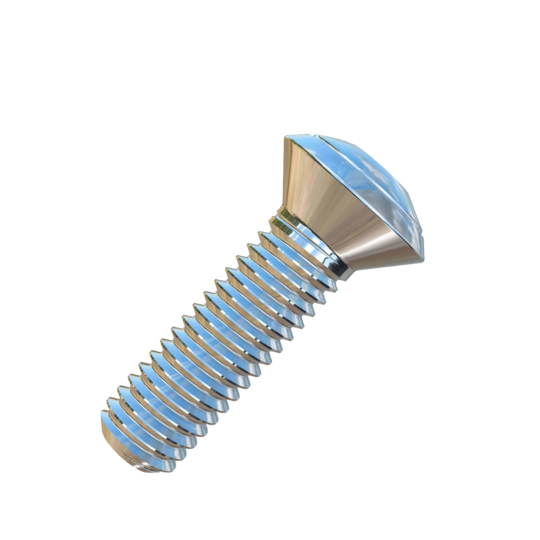 Titanium #12-28 X 3/4 UNF Oval Head Socket Drive Allied Titanium Machine Screw with 3A Threads