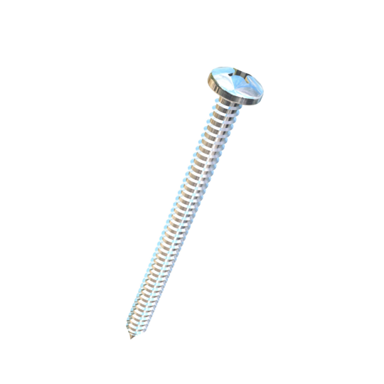 Titanium #14 X 3-1/8 Pan Head, Phillips Drive, Allied Titanium Sheet Metal Screw