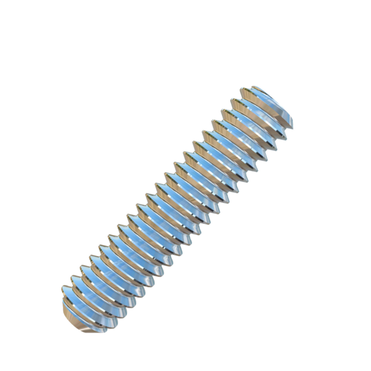 Titanium #2-56 X 3/8 inch UNC Allied Titanium Set Screw, Socket Drive with Cup Point