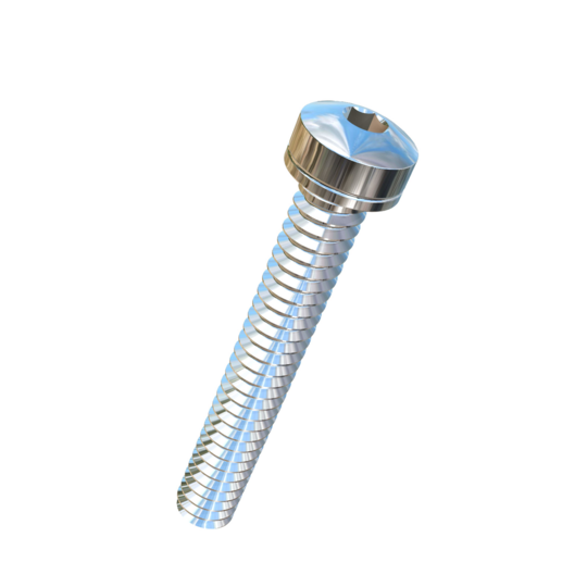 Titanium #4-40 X 3/4 UNC Fillister Head, Socket Drive, Allied Titanium Machine Screw