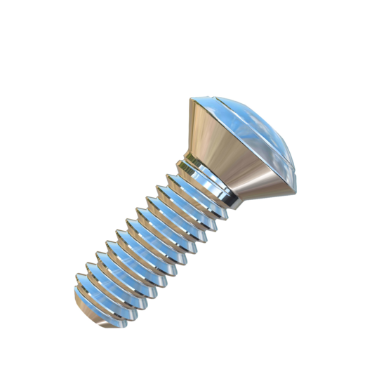 Titanium #5-40 X 3/8 UNC Oval Head Socket Drive Allied Titanium Machine Screw with 3A Threads