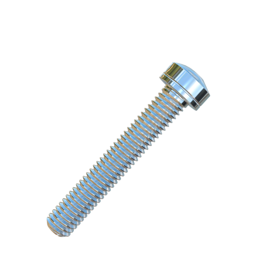Titanium #8-36 X 1 UNF Fillister Head, Socket Drive, Allied Titanium Machine Screw with 3A Threads