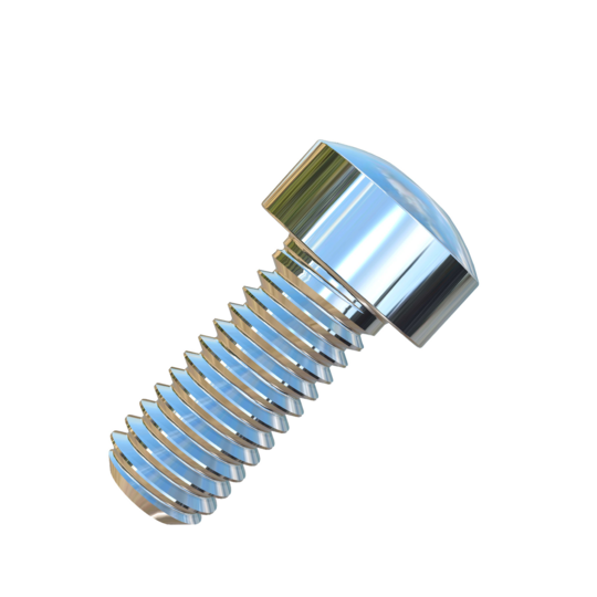 Titanium #8-36 X 3/8 UNF Fillister Head, Socket Drive, Allied Titanium Machine Screw with 3A Threads