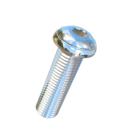 Titanium 1-8 X 3-1/2 UNC Button Head Socket Drive Allied Titanium Machine Screw