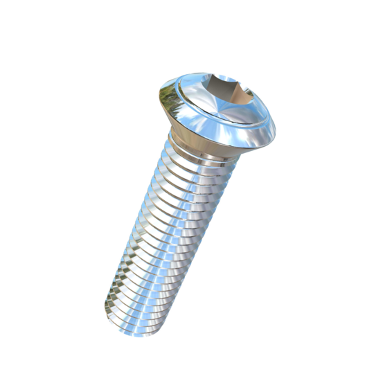 Titanium 1/2-13 X 2 UNC Oval Head, Socket Drive,  Allied Titanium Machine Screw