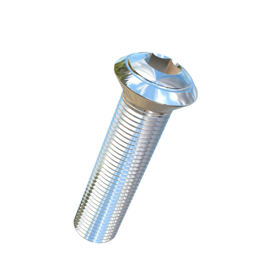 Titanium 1/2-20 X 2 UNF Oval Head, Socket Drive,  Allied Titanium Machine Screw