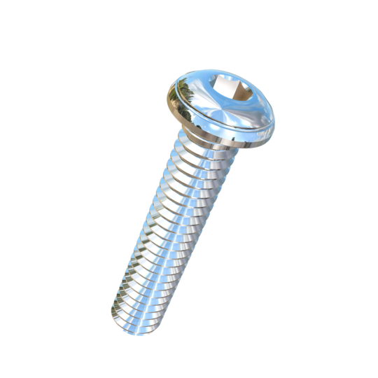 Titanium 1/4-20 X 1-1/4 UNC Button Head Socket Drive Allied Titanium Machine Screw