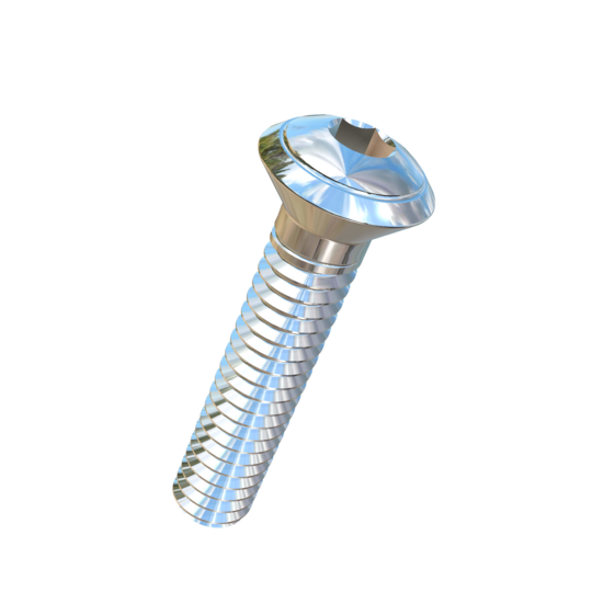 Titanium 1/4-20 X 1-1/4 UNC Oval Head Socket Drive Allied Titanium Cap Screw