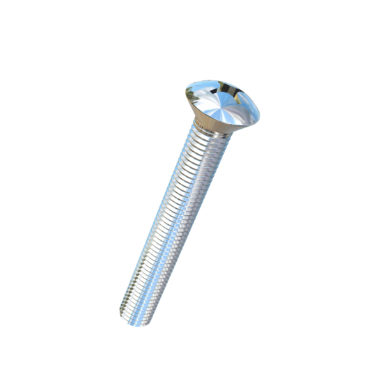 Titanium 1/4-28 X 1-7/8 UNF Oval Head, Phillips Drive, Allied Titanium Machine Screw