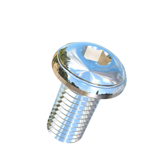 Titanium 1/4-28 X 1/2 UNC Button Head Socket Drive Allied Titanium Machine Screw