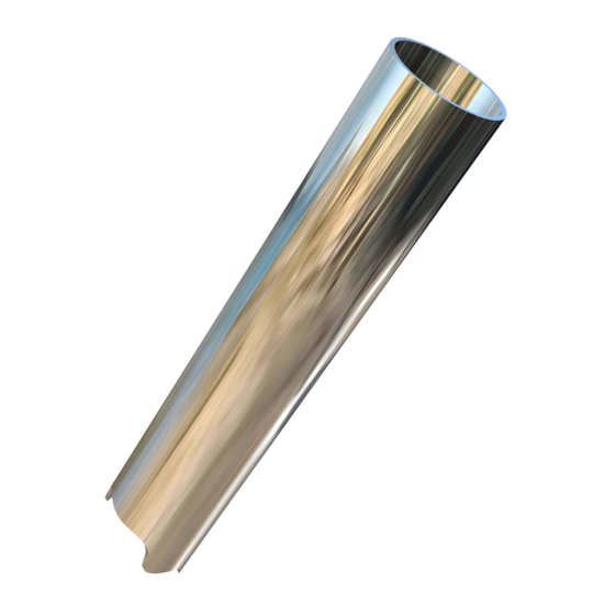 Titanium 25mm X 1mm Wall Thickness Polished Seamless Polished Titanium Tubing (random lengths)