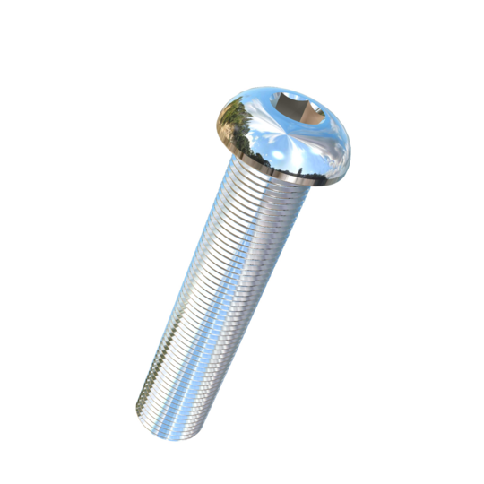 Titanium 3/4-16 X 3-1/2 UNF Button Head Socket Drive Allied Titanium Machine Screw