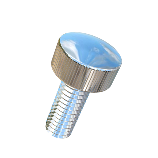 Titanium 3/8-16 X 1 UNC Knurled Allied Titanium Thumb Screw