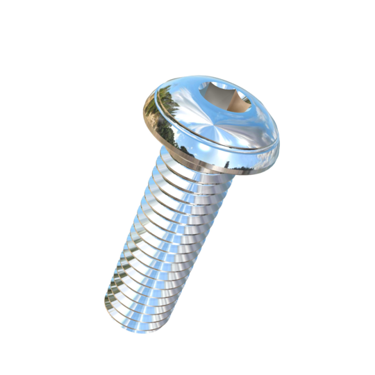 Titanium 3/8-16 X 1-1/4 UNC Button Head Socket Drive  Allied Titanium Machine Screw