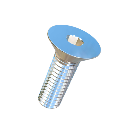 Titanium 3/8-16 X 1-1/4 UNC Flat Head, Socket Drive,  Allied Titanium Machine Screw with 3A Threads