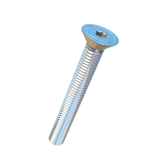 Titanium 3/8-16 X 3 UNC Flat Head, Socket Drive,  Allied Titanium Machine Screw