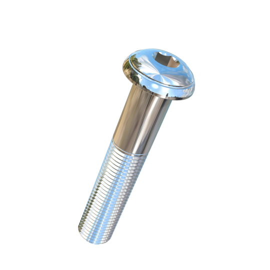 Titanium 3/8-24 X 2 UNF Button Head Socket Drive Allied Titanium Cap Screw