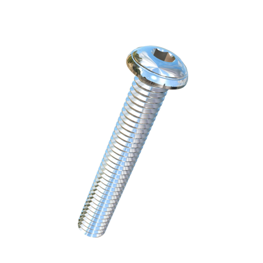 Titanium 5/16-18 X 2 UNC Button Head Socket Drive Allied Titanium Machine Screw