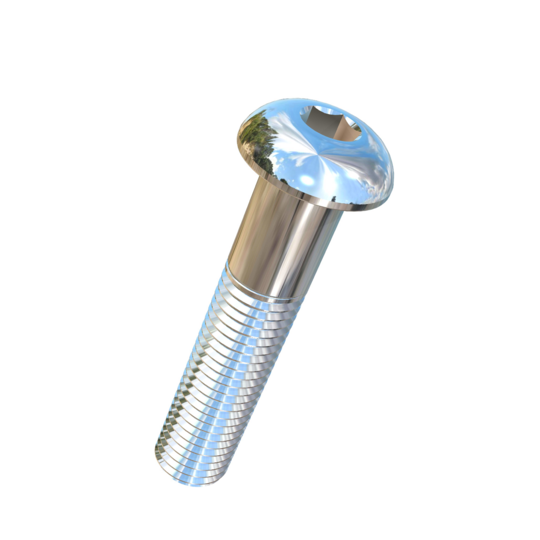 Titanium 5/16-24 X 1-1/2 UNF Button Head Socket Drive Allied Titanium Cap Screw