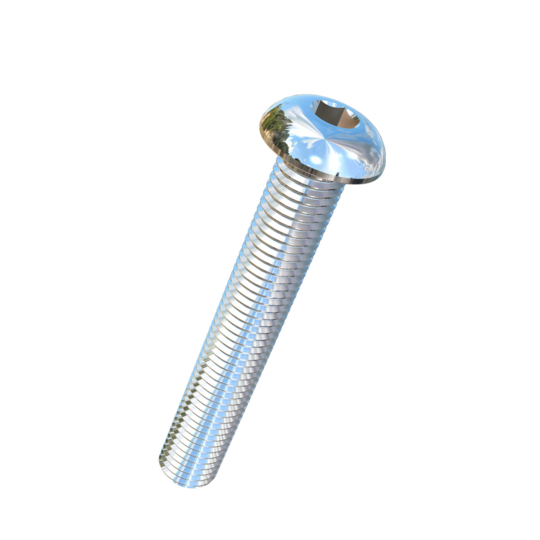 Titanium 5/16-24 X 2 UNF Button Head Socket Drive Allied Titanium Machine Screw