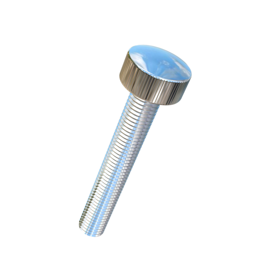 Titanium 5/16-24 X 2 UNF Knurled Allied Titanium Thumb Screw