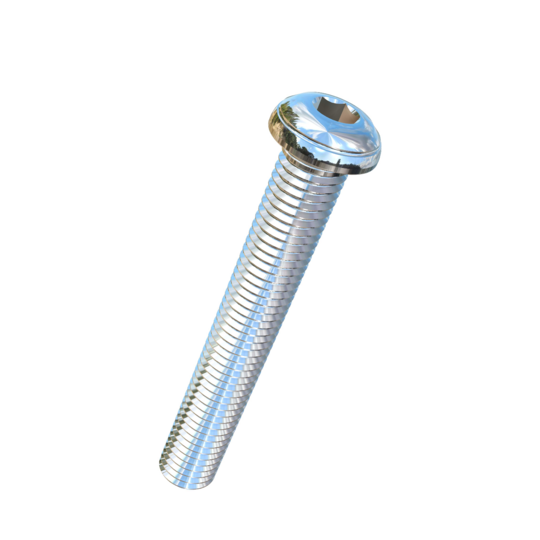 Titanium 5/8-11 X 4-1/4 UNC Button Head Socket Drive Allied Titanium Machine Screw