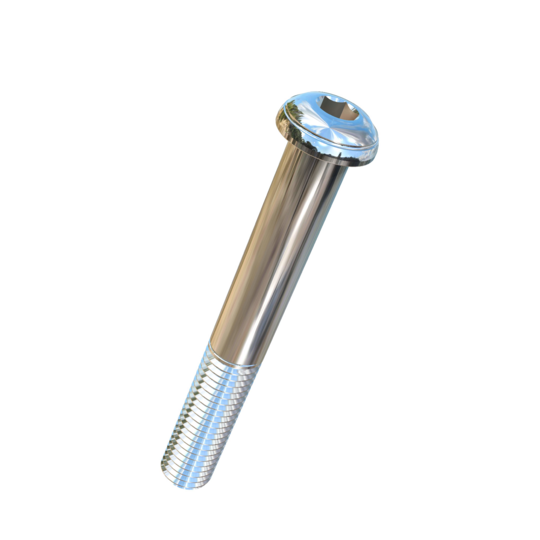 Titanium 5/8-11 X 4-3/4 UNC Button Head Socket Drive Allied Titanium Cap Screw