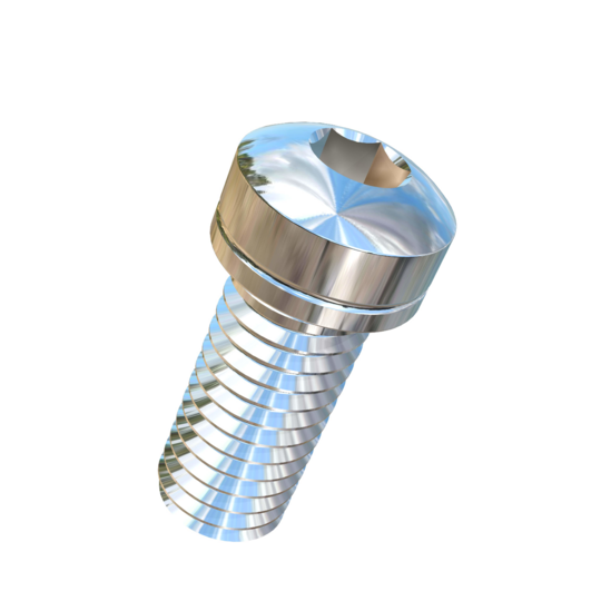 Titanium 7/16-14 X 1 UNC Fillister Head, Socket Drive,  Allied Titanium Machine Screw