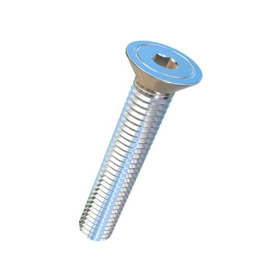 Titanium 7/16-14 X 2-1/2 UNC Flat Head, Socket Drive,  Allied Titanium Machine Screw