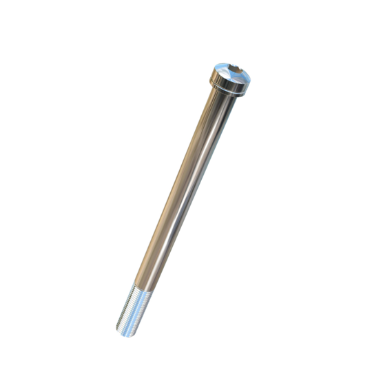Titanium 7/16-20 X 6 UNF Fillister Head, Socket Drive,  Allied Titanium Cap Screw