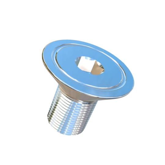 Titanium M10-0.75 Pitch X 18mm Flat Head Socket Drive Allied Titanium Machine Screw