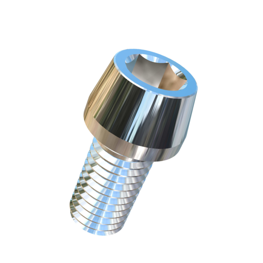 Titanium M10-1.5 Pitch X 20mm Allied Titanium Taper Head Socket Drive Machine Screw