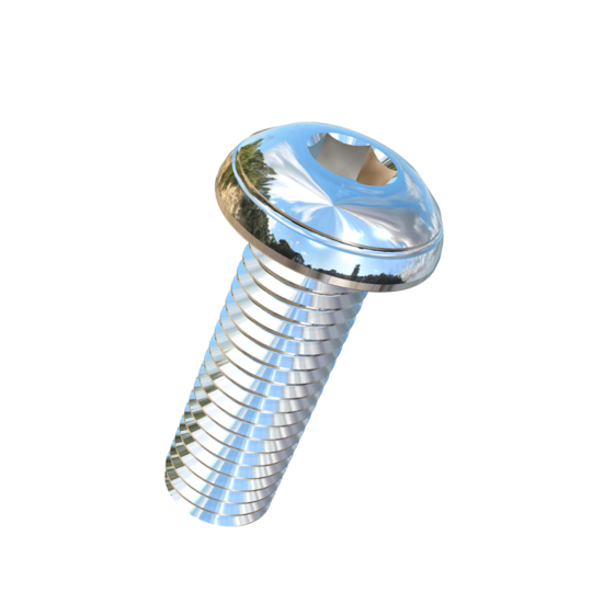 Titanium M10-1.5 Pitch X 30mm Button Head Socket Drive Allied Titanium Machine Screw