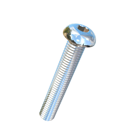 Titanium M10-1.5 Pitch X 60mm Button Head Socket Drive Allied Titanium Machine Screw