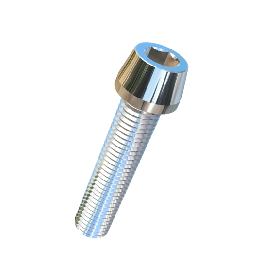 Titanium M11-1.5 Pitch X 50mm Allied Titanium Taper Head Socket Drive Machine Screw