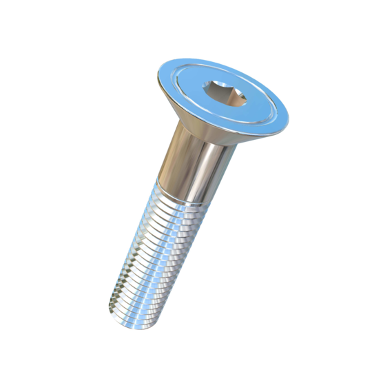 Titanium M11-1.5 Pitch X 55mm Flat Head Socket Drive Allied Titanium Cap Screw