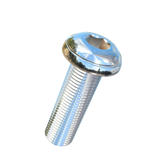 Titanium M12-1.25 Pitch X 40mm Button Head Socket Drive Allied Titanium Machine Screw