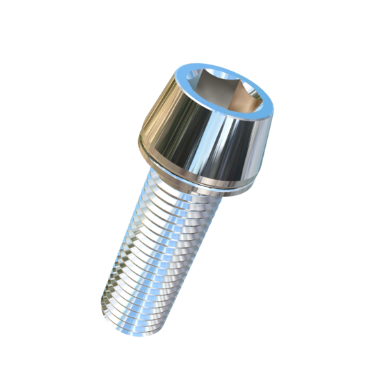 Titanium M12-1.5 Pitch X 35mm Allied Titanium Taper Head Socket Drive Machine Screw