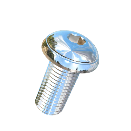 Titanium M20-2.5 Pitch X 45mm Button Head Socket Drive Allied Titanium Machine Screw