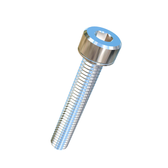 Titanium M4-0.7 Pitch X 25mm Socket Head Allied Titanium Machine Screw